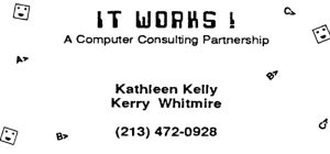 First company logo: It Works